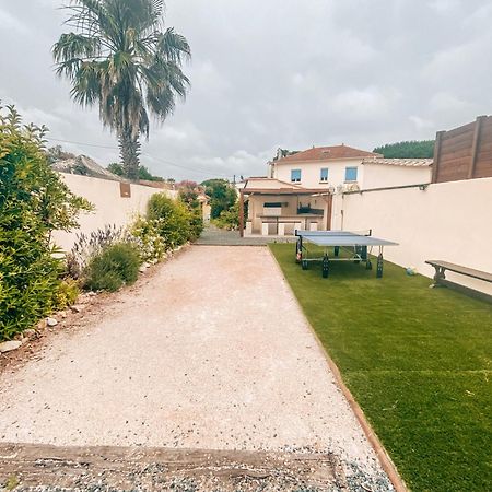 Reve D'Azur En Bord De Mer A La Nartelle Avec Piscine Dans La Residence, Terrasse, Bbq, 2 Chambres 2 Sdb Logement De 35M2 Draps Inclus แซ็งต์-แมกซีม ภายนอก รูปภาพ